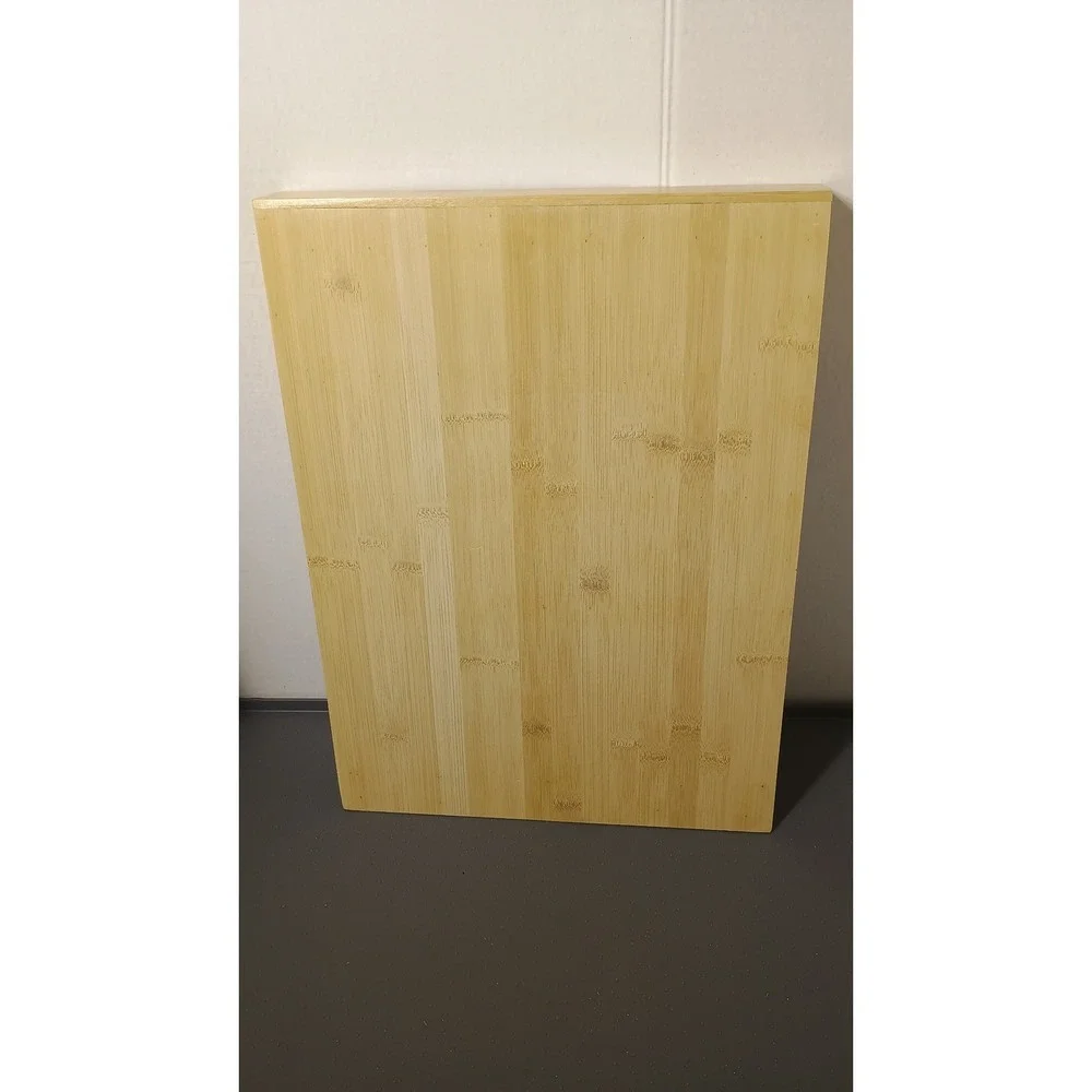 Utoplike Bamboo In-Drawer Knife Block Organizer Natural Wood Excellent Condition